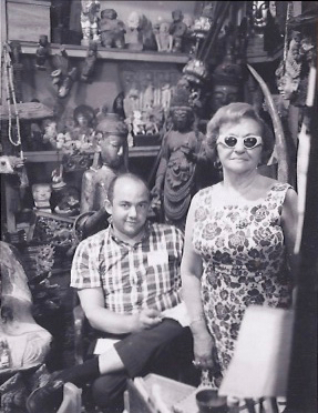 Rudi con su madre