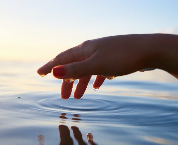 Ondas con la mano