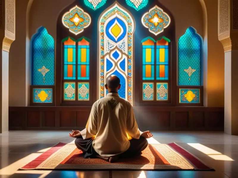 practicante mezquita